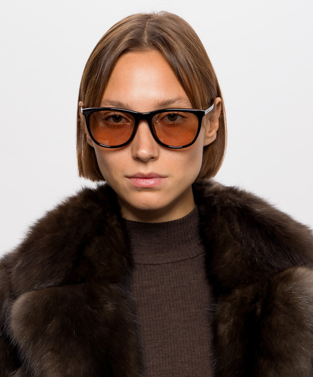 Saint Laurent Черные очки A003DJY9956 изображение 2