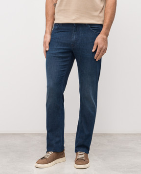 Stefano Ricci Синие джинсы с логотип патч MST61B2150T0212