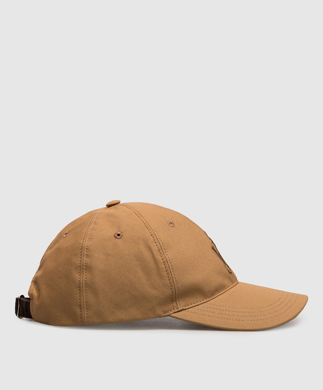 JW Anderson Коричневый кепка с вышивкой AC0417FA0485w изображение 3