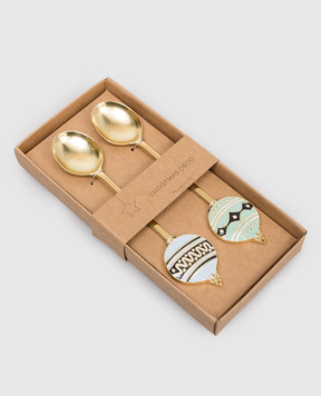 Bloomingville Набір різдвяних чайних ложок 82061145