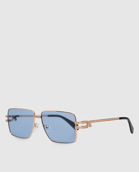 Palm Angels Золотые солнцезащитные очки PA2003764559