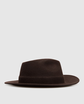 Twinset Коричневий капелюх з вовни 262TA4450