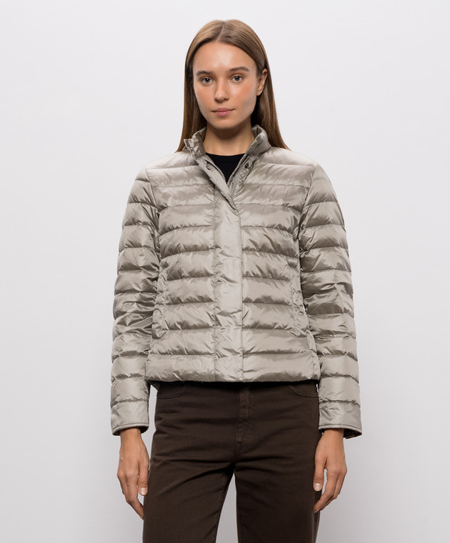 Woolrich Сіра пухова куртка CFWWOU2195FRUT5453 зображення 3