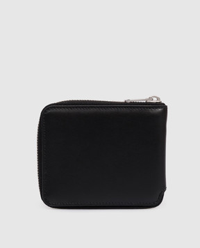 Palm Angels Черный кошелек с принтом логотипа PMNC025S26LEA001