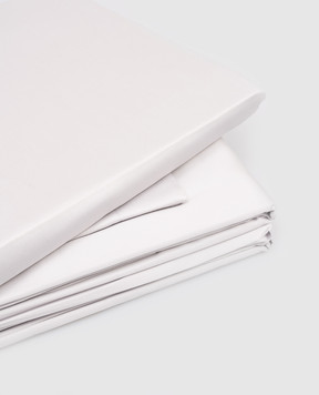 Fazzini Сірий комплект сатинової постільної білизни TRECENTO TRC2COCO155X200RS268