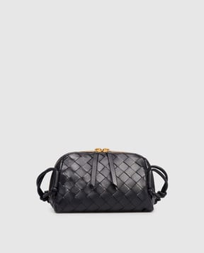 Bottega Veneta Синяя кожаная сумка Concert 794258VCPP1