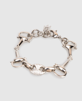 Reco серебристый браслет с кристаллами BR1183P