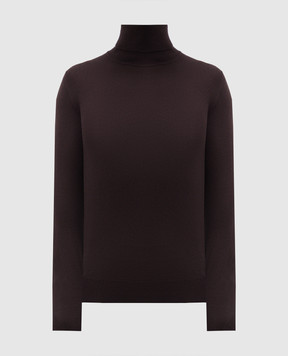 Loro Piana Коричневий гольф з кашеміру FAF9161