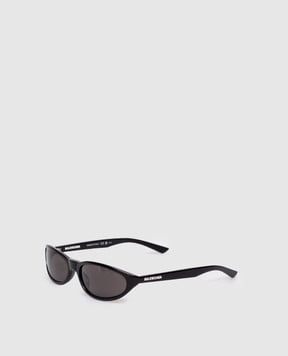 Balenciaga Чорні сонцезахисні окуляри Neo 570487T0039