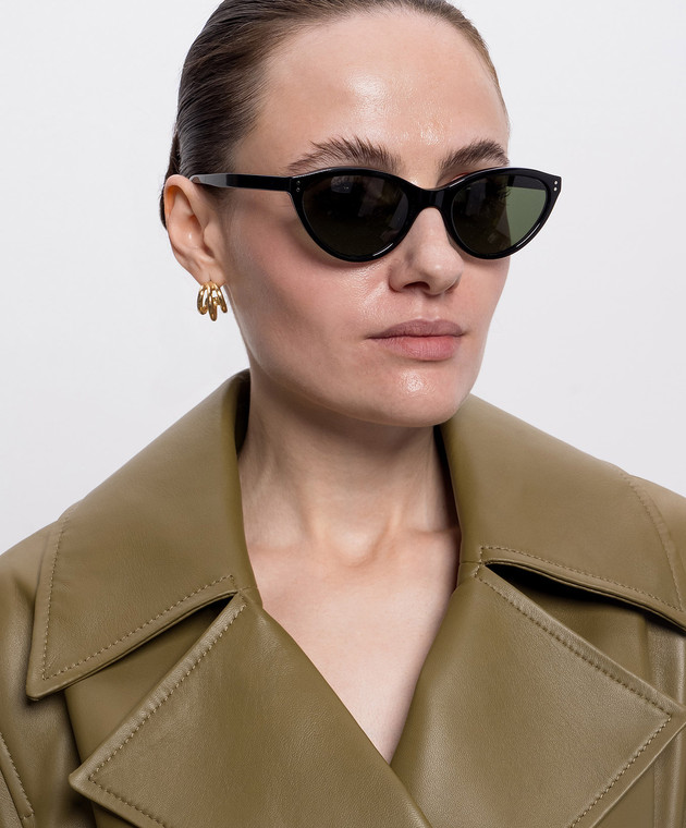 Toteme Черные очки Cateye 263WAE0010EC0001 изображение 2