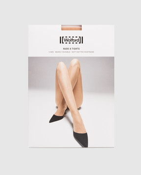 Wolford Бежевые колготки Nude 8 den 10272