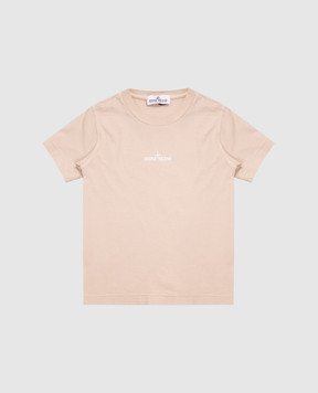Stone Island Детская футболка с принтом логотипа L2S162100005S05131012