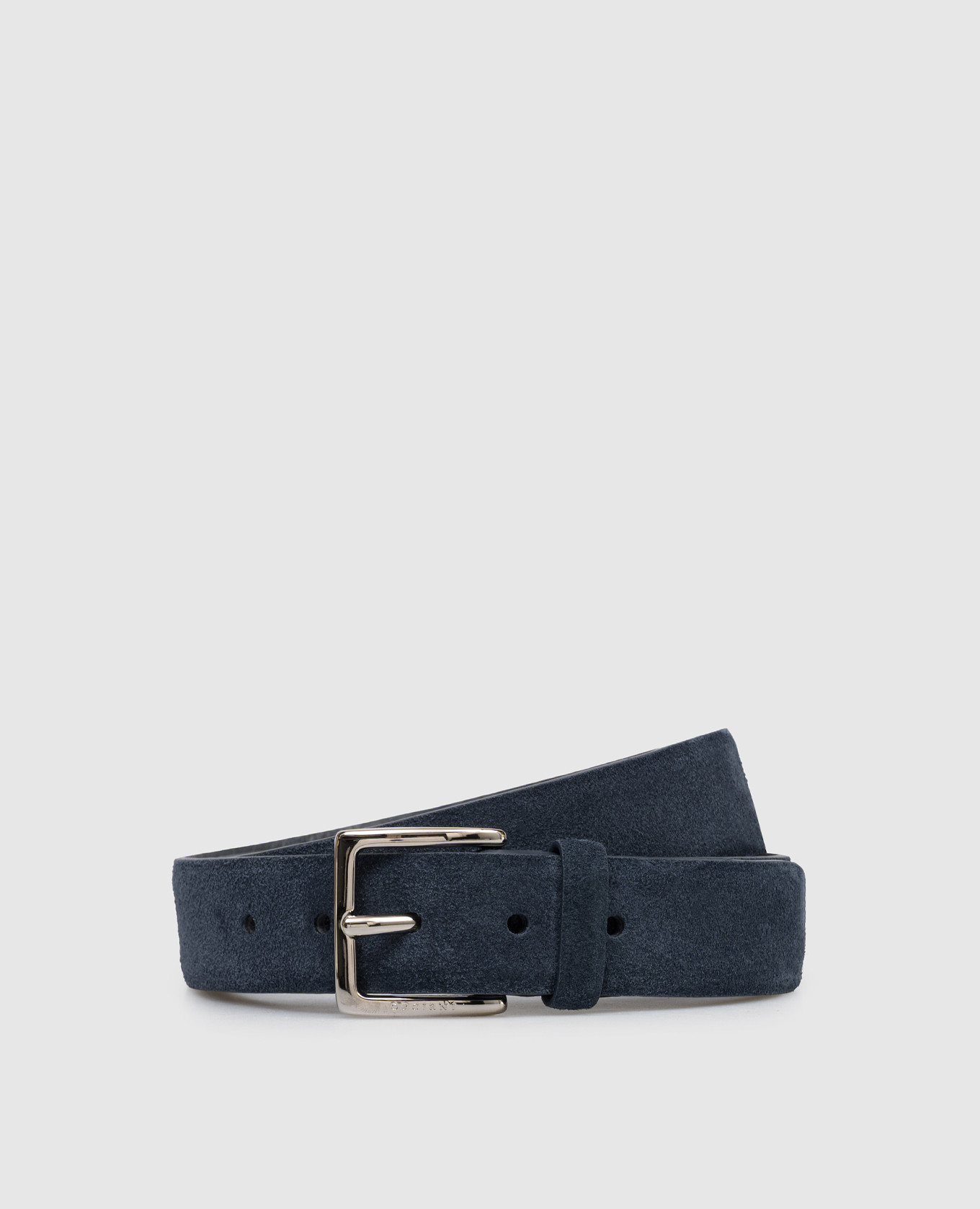 Синий замшевый ремень Amalfi
