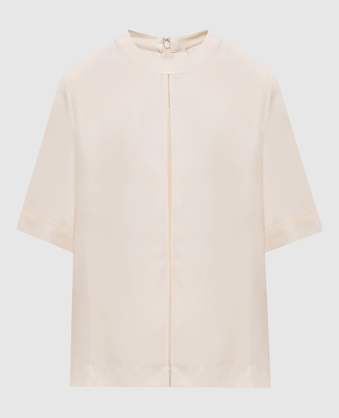 Бежевая блуза HAVANA из шелка