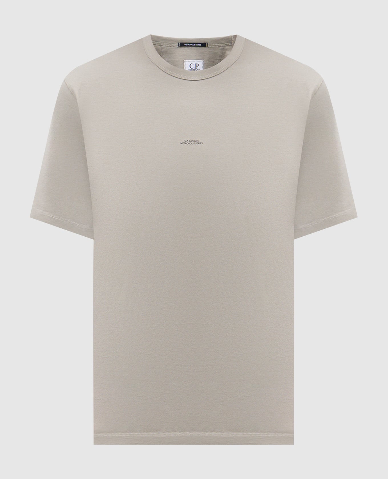 Серая футболка с логотипом