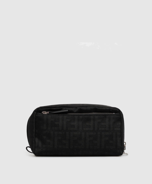 Fendi Черный несесер в монограммы шаблон 8N0216B16F