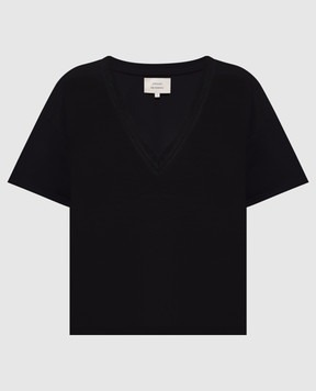 Loulou de Saison Черная футболка FAAA FAAALDS