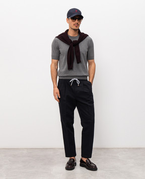 Brunello Cucinelli Футболка сірого кольору M29805200