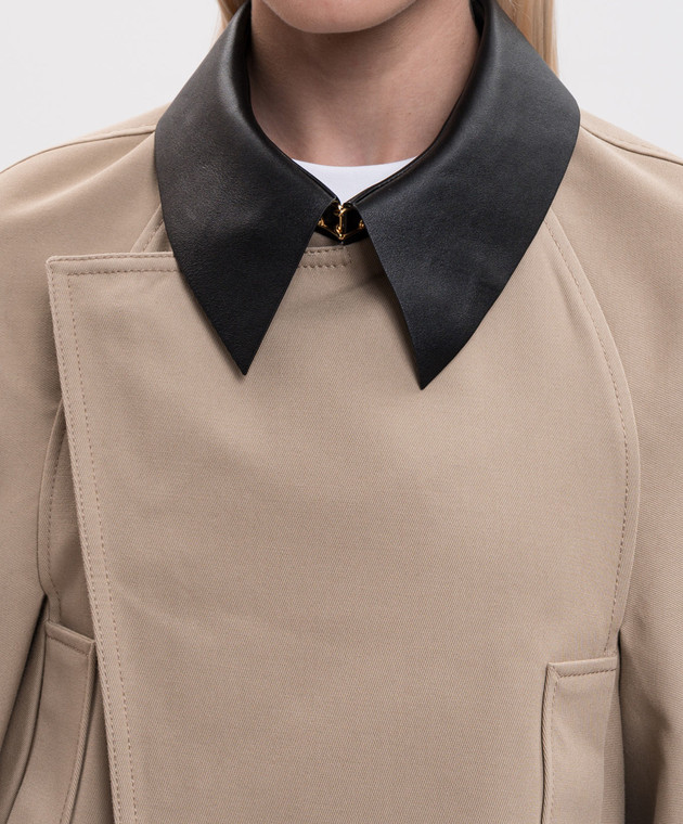 Givenchy Куртка кольору хакі з вовною BW00SC164D зображення 5
