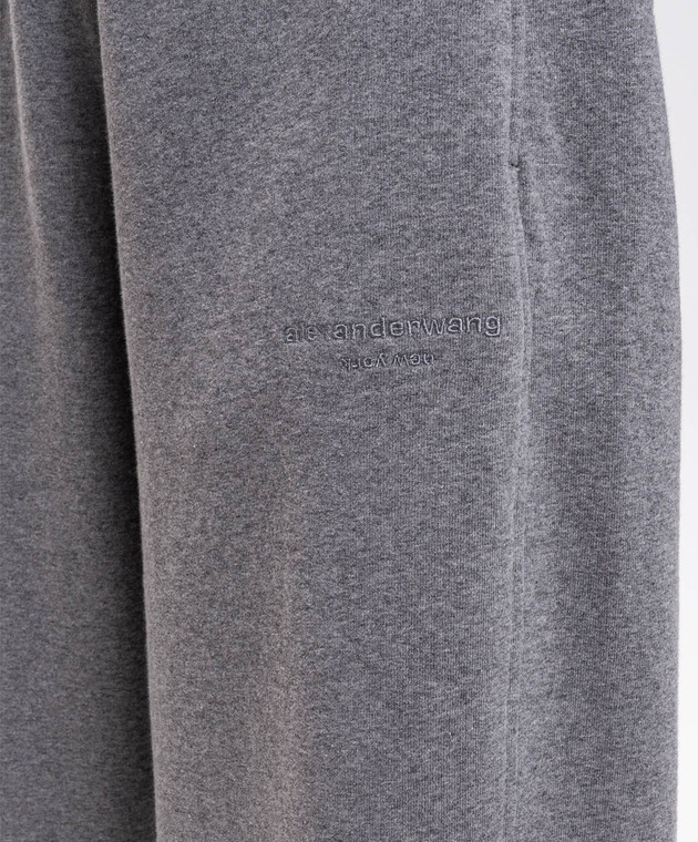 Alexander Wang Серые спортивные штаны 1CC4264093 изображение 5