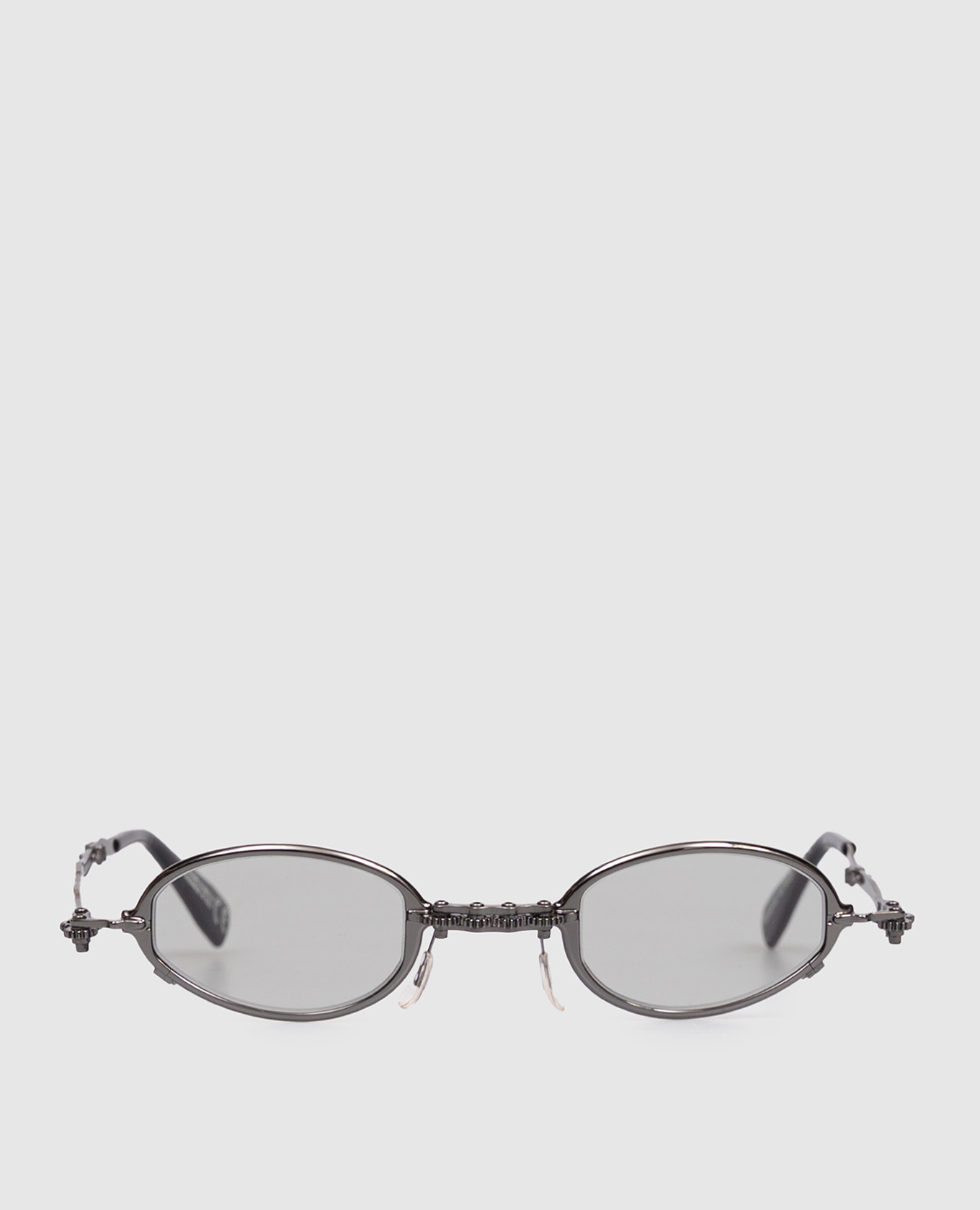 Серебристые складные солнцезащитные очки H81