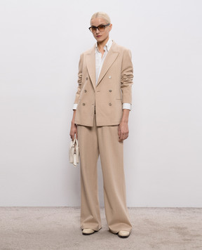 MooRER Бежевые брюки MARSALA_PAK MARSALAPAK