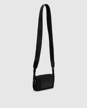 Palm Angels s Черная сумка с контрастной вышивкой логотипа PMNQ011S24FAB001