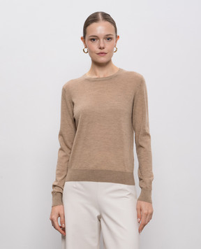 Allude Бежевий джемпер з кашеміру 25570003