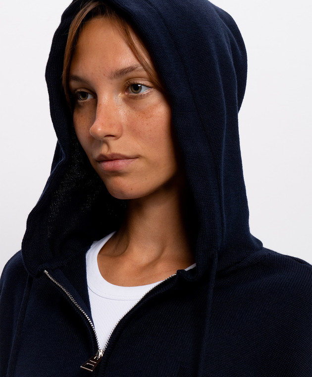 Givenchy Синий кардиган с шерстью BWZ0674ZV2 изображение 5