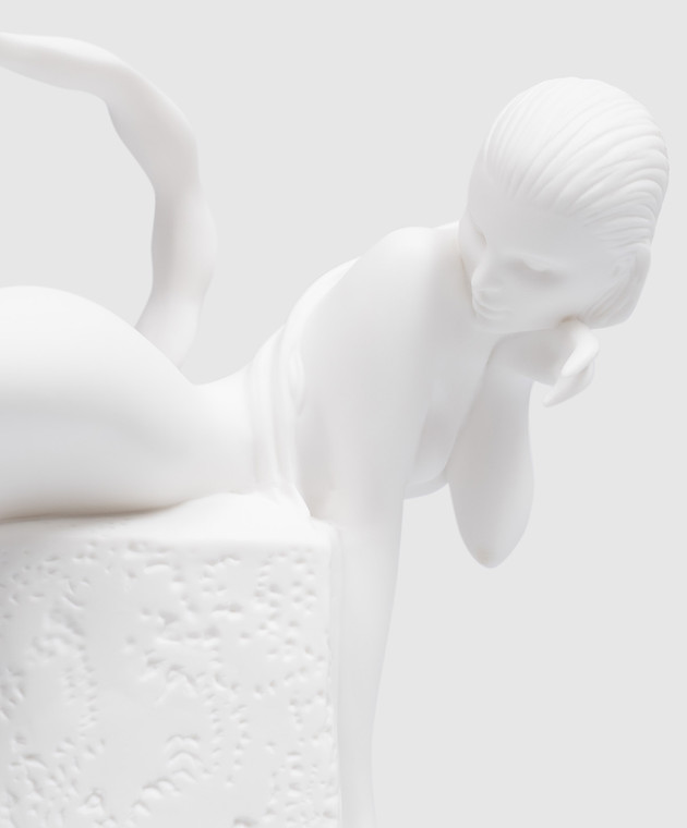Palais Royal Декоративна біла порцелянова статуетка Zodiac Scorpio woman 4511 зображення 3