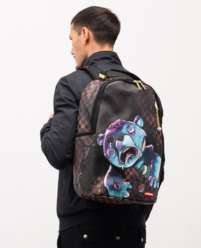 Sprayground Дитячий коричневий рюкзак ZOMBIE BEAR BRAINS 910B8183NSZ