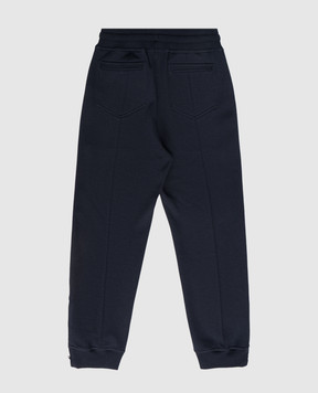 Brunello Cucinelli Дитячі сині джогери BM831E331C