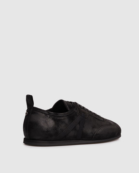 Ann Demeulemeester Чорні замшеві кросівки Siru B0012585LT147