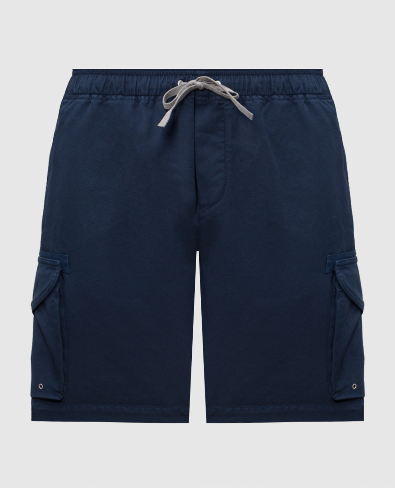 Синие шорты карго