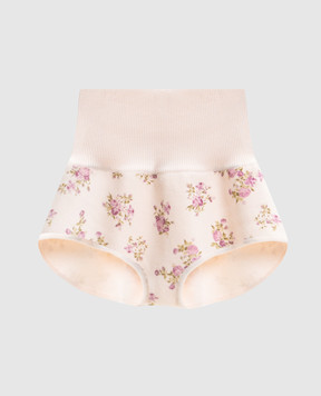 Magda Butrym Рожеві шорти в квітковий принт KNITWEAR20SHORTS391526