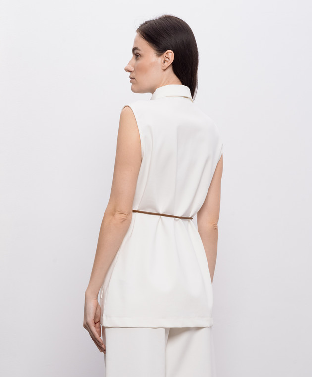 Herno Жилет цвета айвори CM000038D56035 изображение 4