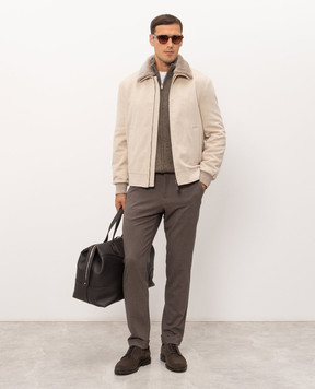 Cashmere&Whiskey Коричневий кардиган 50706