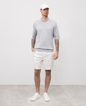 ISAIA Белые шорты PNCT21XP871