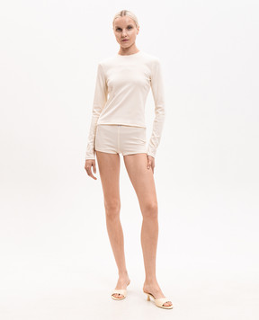 Dore & Rose Жовта піжама з нашивкою логотипа JERSEYSHORTSLEEVESET