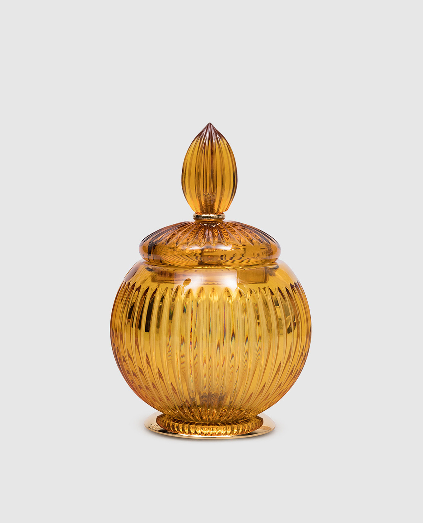 

Желтый хрустальный органайзер для ватных дисков и палочек Elegance, Ванные принадлежности