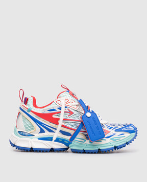 Off-White Синие кроссовки Be Right Back OWIA289S26FAB004
