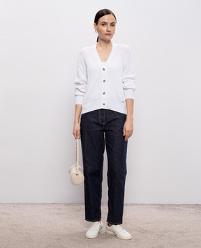 Woolrich Білий кардиган CFWWKN2039FRUF5088