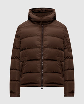 Moncler Коричневий пуховик Maya L20911A53600539ZD