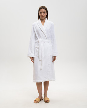 L'Appartement Білий махровий халат CHICAGO CHICAGOBATHROBE