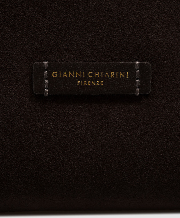 Gianni Chiarini Коричнева замшева сумка FIONA BS12486CMPTY зображення 4