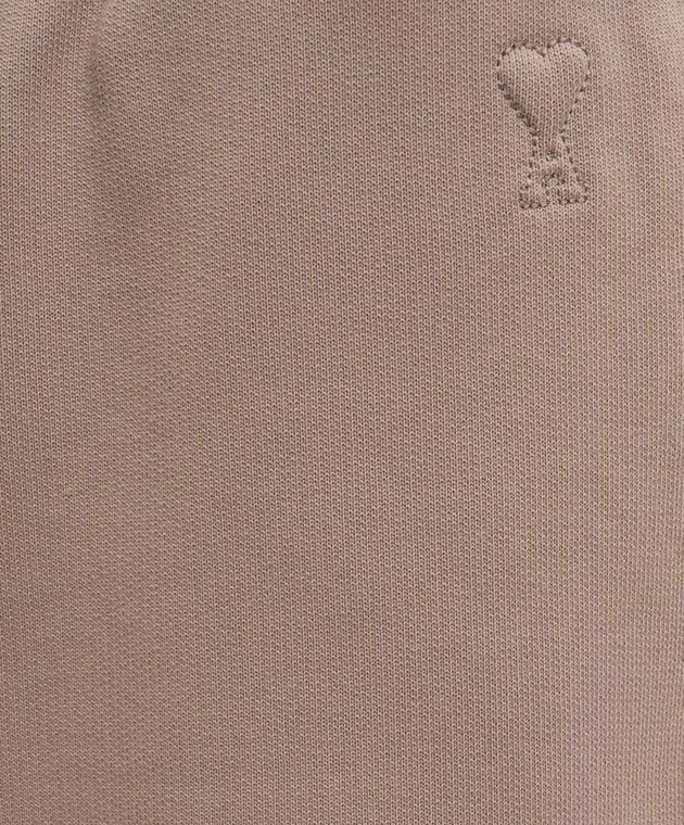 Ami Paris Бежевые спортивные штаны UTR855747w изображение 5