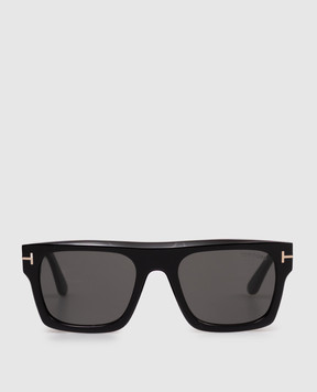 Tom Ford Черные очки Cyrus с логотипом FT1337