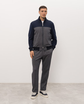 CAPOBIANCO Синий спортивный костюм 21M452CD0021M701CCD00