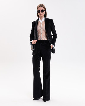 Tom Ford Блуза кольору айворі з мережива CA3398FAX1884