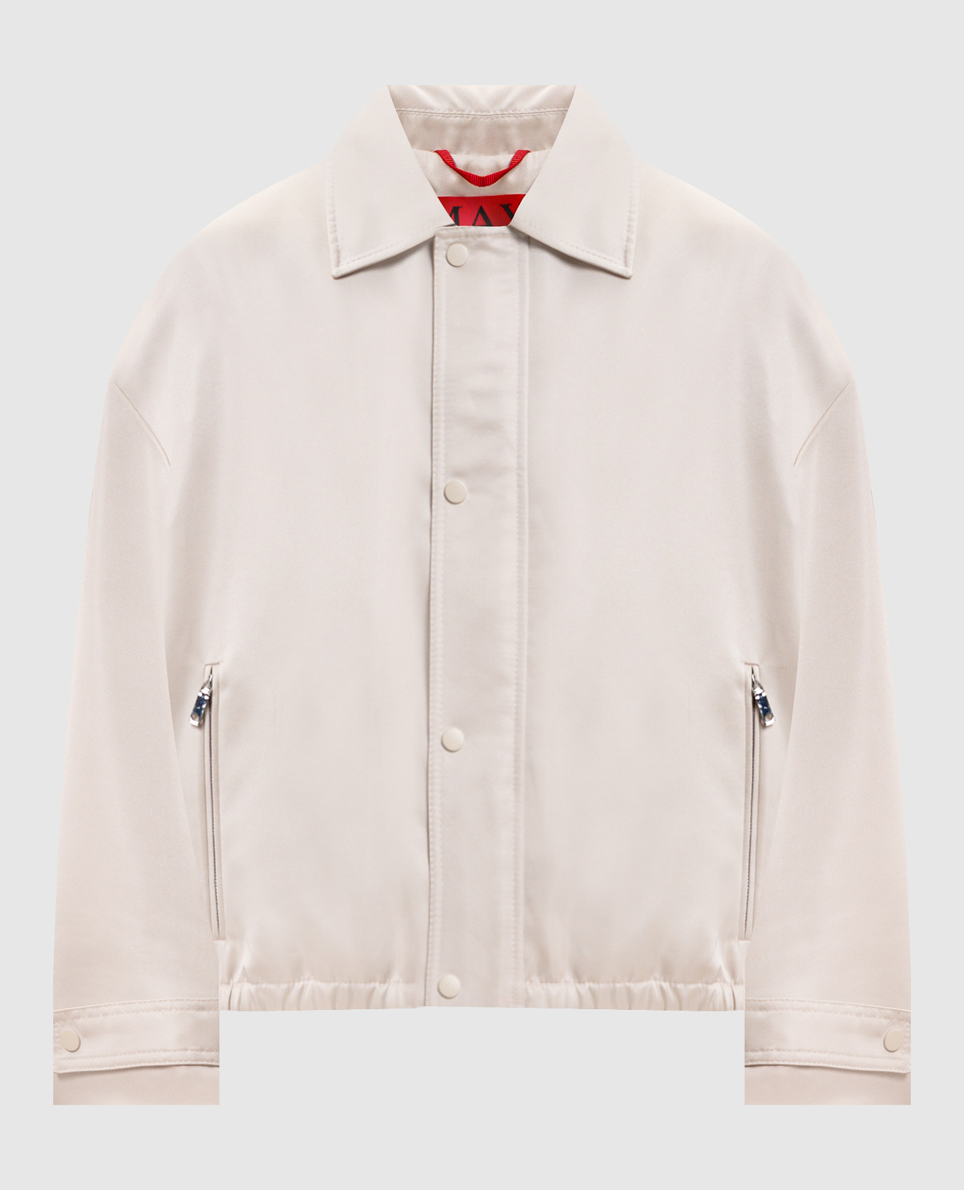 

Бежевая куртка с логотипом, Бежевый, Куртки